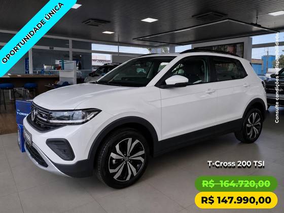 VOLKSWAGEN T-CROSS 1.0 200 TSI TOTAL FLEX AUTOMÁTICO